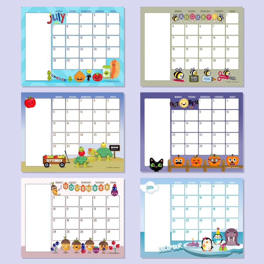 6 Best of Free Printable Preschool Calendar
