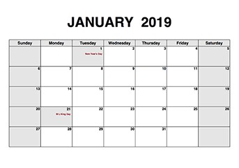 Free Printable PDF Calendar monthly & yearly