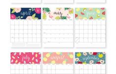 12 Printable Calendar 2019 19 Free Printable 2019 Calendars the Suburban Mom