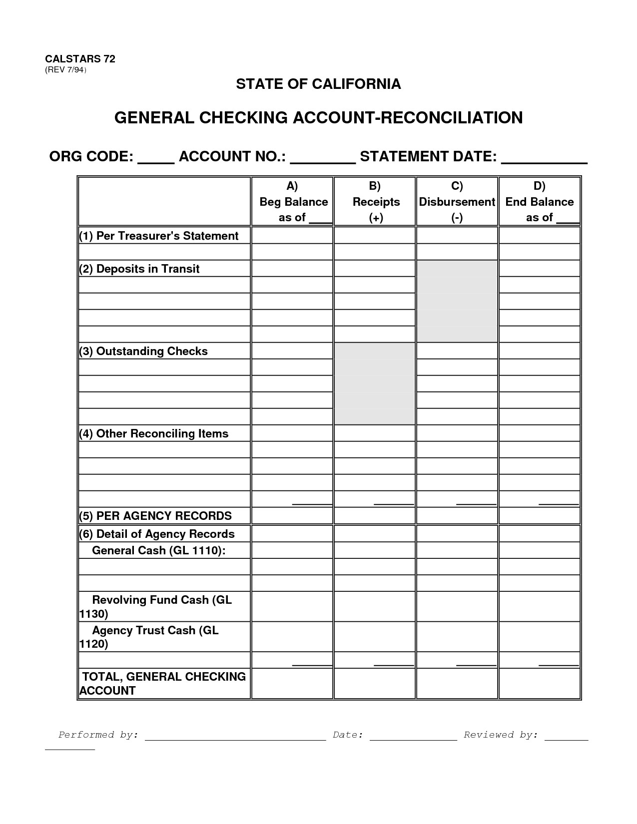 17 Best of Checkbook Reconciliation Worksheet