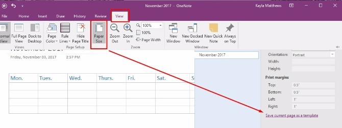 How to Create a eNote Calendar Template