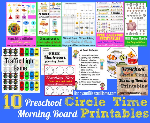 Calendar and Morning Board Freebies Homeschool Giveaways