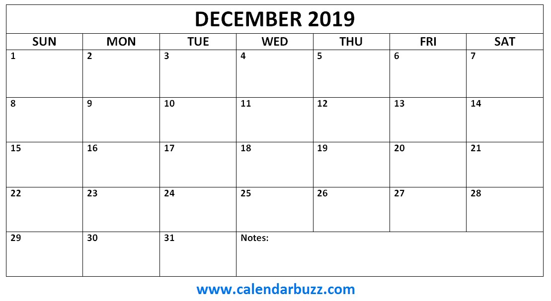 Free 2019 Printable Calendar Monthly Templates