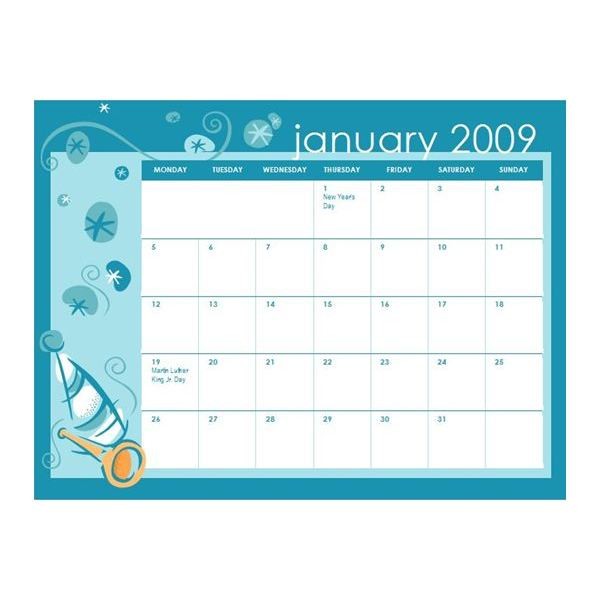How to Make a Calendar in Microsoft Word 2003 and 2007