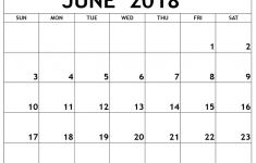 Printable June Calendar June 2018 Printable Calendar Print 2019 Calendars