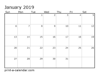 Download 2017 Printable Calendars
