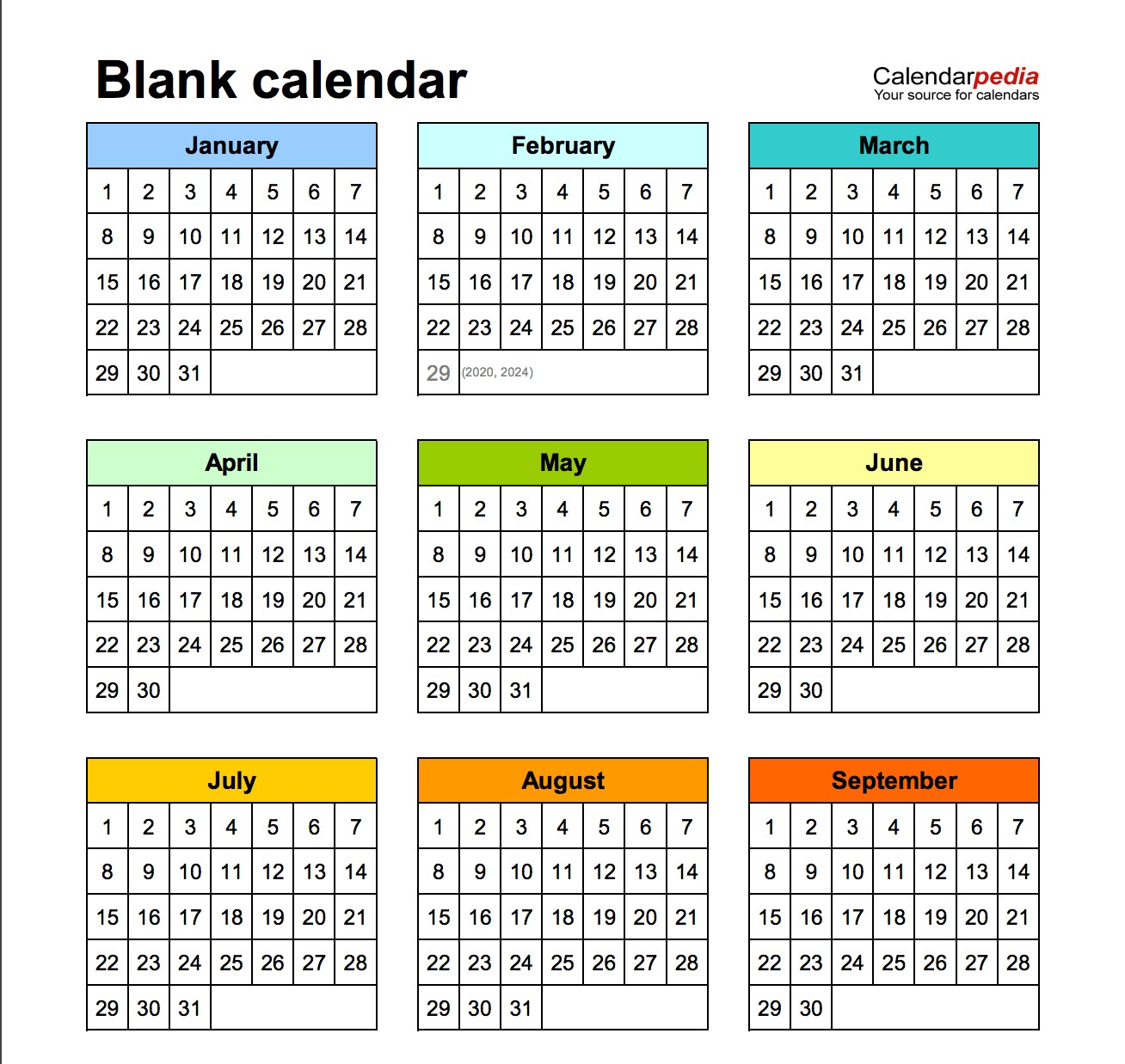 Blank Calendar Wonderfully Printable 2019 Templates