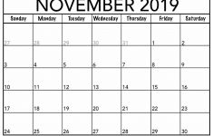 Blank November Calendar Printable Blank November 2019 Calendar Printable Beta Calendars