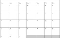 Blank Calendar 2020 Printable March 2020 Blank Printable Calendar