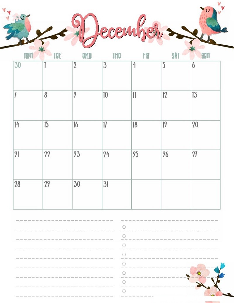 2020 Calendar Pdf Printable for Wall for Desk and Desk