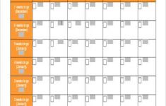 Printable Countdown Calendar Template Printable Calendar Template 10 Free Word Pdf Documents