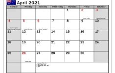 April 2021 Calendar with Festivals April 2021 Calendar with Festivals Calendar Printables