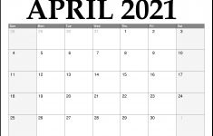 Blank April Calendar 2021 25 Best Free Printable April 2021 Calendars Edesblog