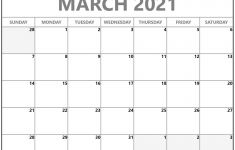 Free Printable March Calendar March 2019 Blank Calendar Templates