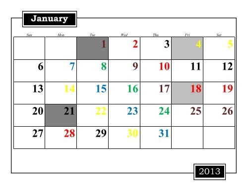 Nalc 2021 Calendar